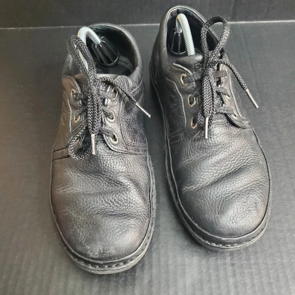 Propet‎ Villager Men's Oxford Shoe Orthotic Comfort Black Leather 9.5 X Wide 3E
